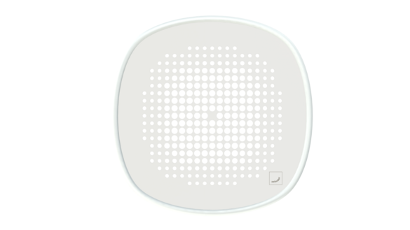 Rendering ComfoGrid CLRF/TVA Design line Comfortable indoor ventilation Top view
