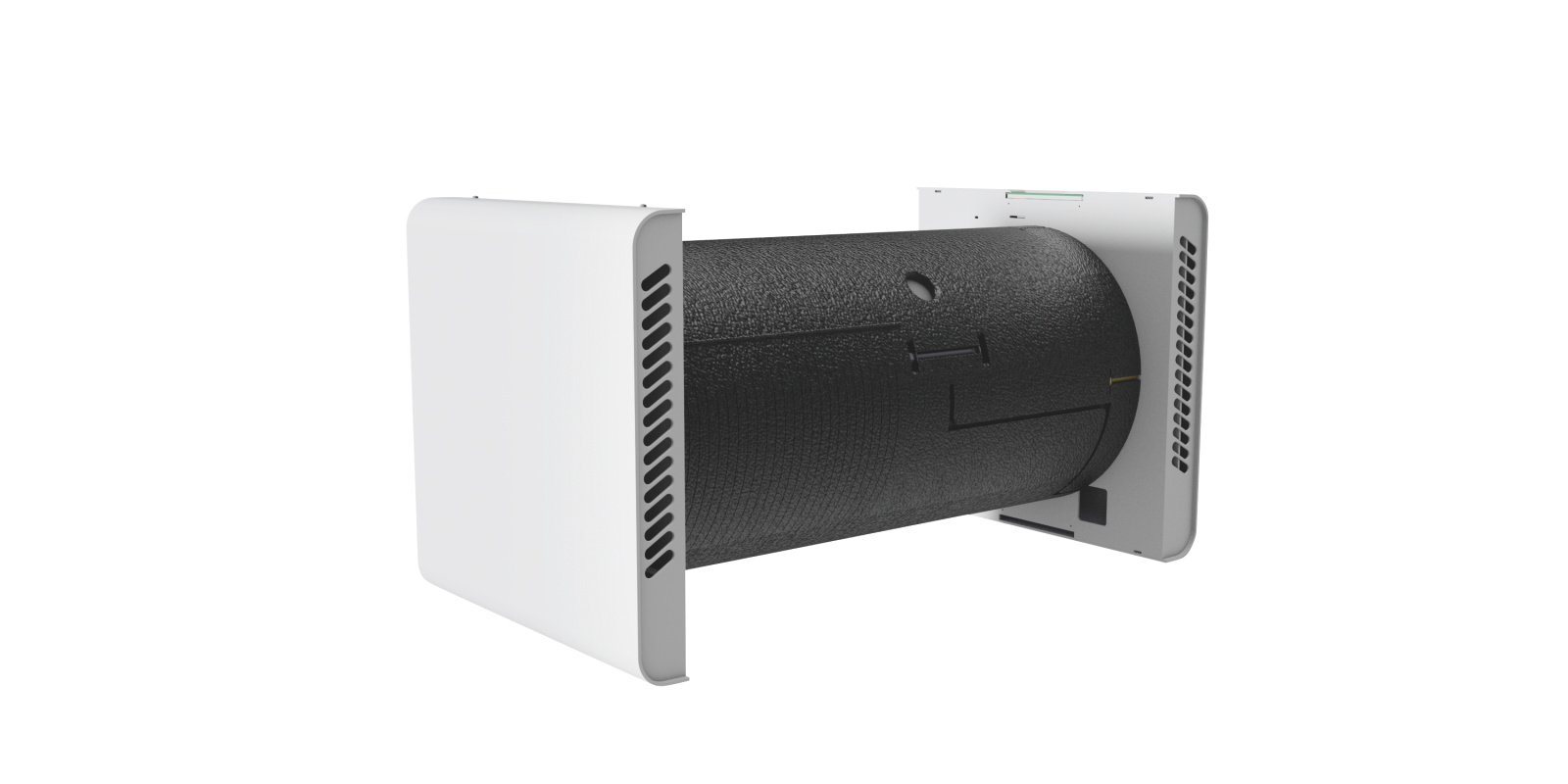 Cut-Out Zehnder ComfoSpot 50 Comfortable indoor ventilation Front view