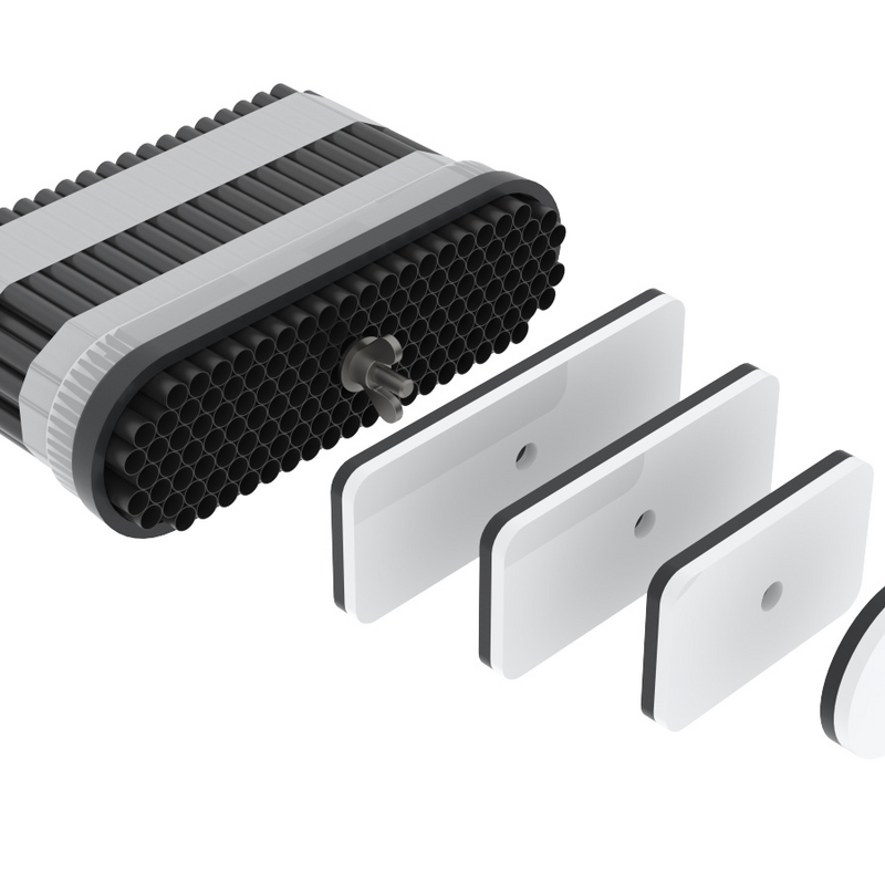 Rendering Zehnder ComfoSet Comfortable indoor ventilation Angled view