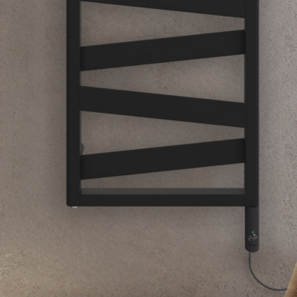 Rendering Zehnder Ribbon Decorative radiator Front view