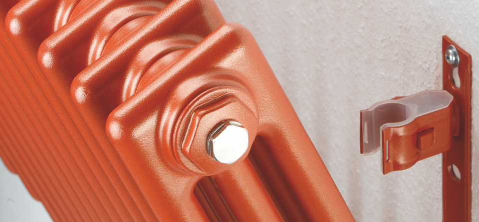 Cut-Out Zehnder Charleston Decorative radiator Side view