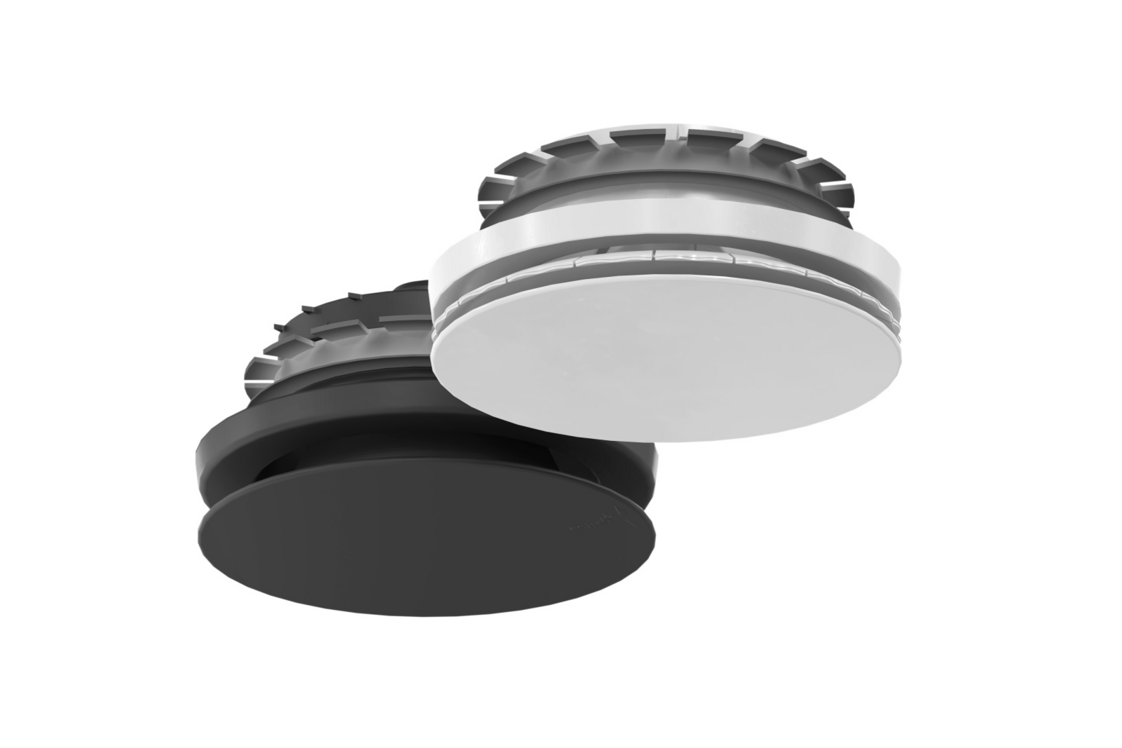 Cut-Out Zehnder ComfoValve Luna E125 Comfortable indoor ventilation Angled view