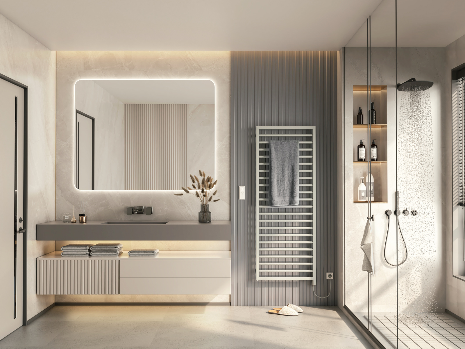 Rendering Zehnder Subway Decorative radiator 