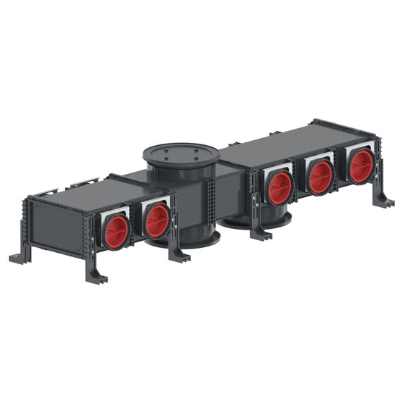 Cut-Out Zehnder ComfoCube Flex Comfortable indoor ventilation 