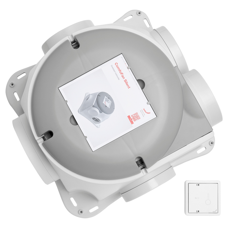 Cut-Out Zehnder ComfoFan Silent Comfortable indoor ventilation 