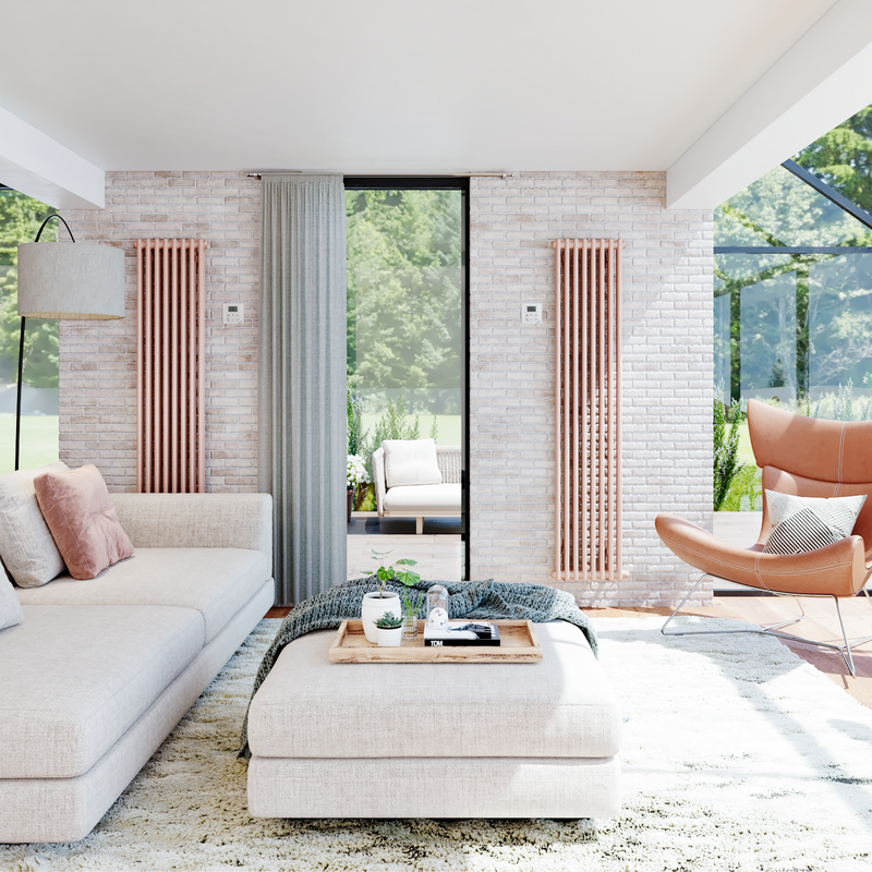 Cut-Out Zehnder Charleston Electric Decorative radiator 