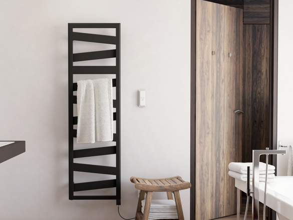 Rendering Zehnder Ribbon Decorative radiator 