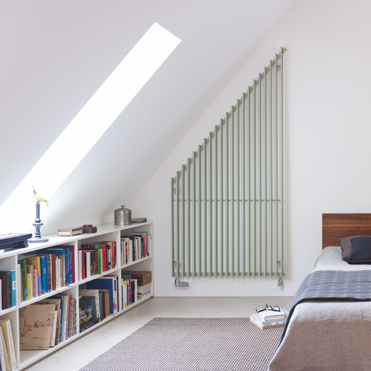 Rendering Zehnder Excelsior Decorative radiator Front view