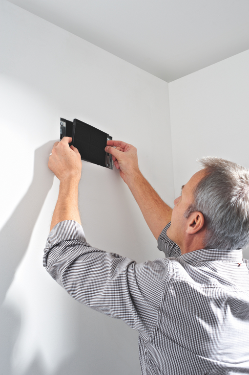 Photograph Zehnder ComfoGrid CLD Comfortable indoor ventilation Front view