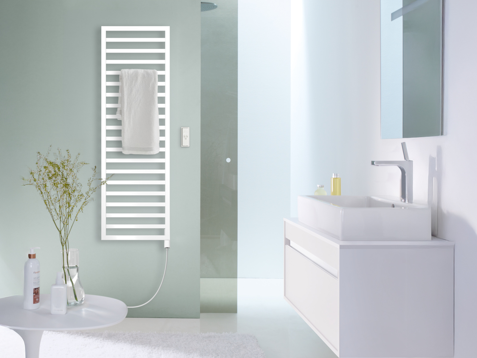 Rendering Zehnder Quaro Decorative radiator 