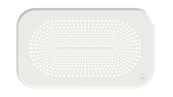 Rendering ComfoGrid CLD Comfortable indoor ventilation Top view