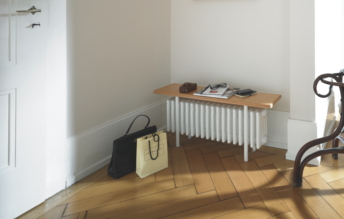 Rendering Zehnder Charleston Relax Decorative radiator 3D view
