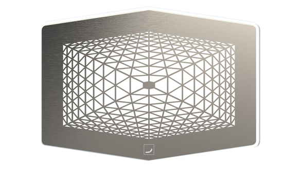 Rendering Zehnder ComfoGrid CLD Comfortable indoor ventilation Top view