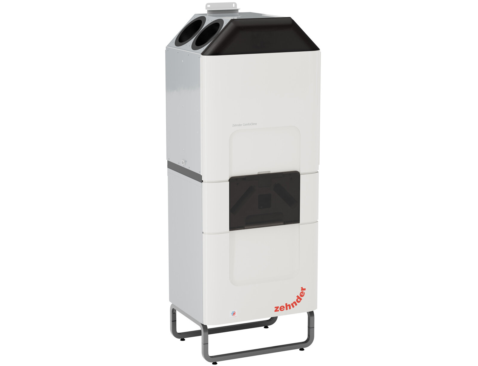 Cut-Out Zehnder ComfoClime 36 Comfortable indoor ventilation Angled view