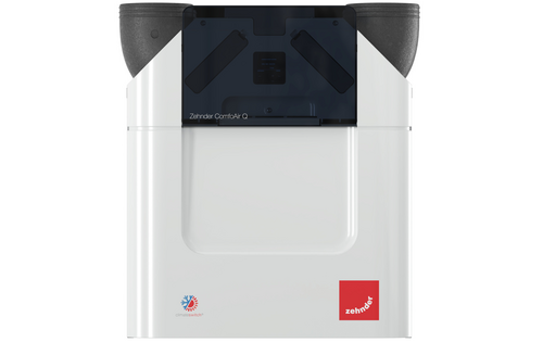 Zehnder_CSY_ComfoAirQBend_Cutout_Front Cut-Out Zehnder ComfoAir Q350 TR Comfortable indoor ventilation Front view
