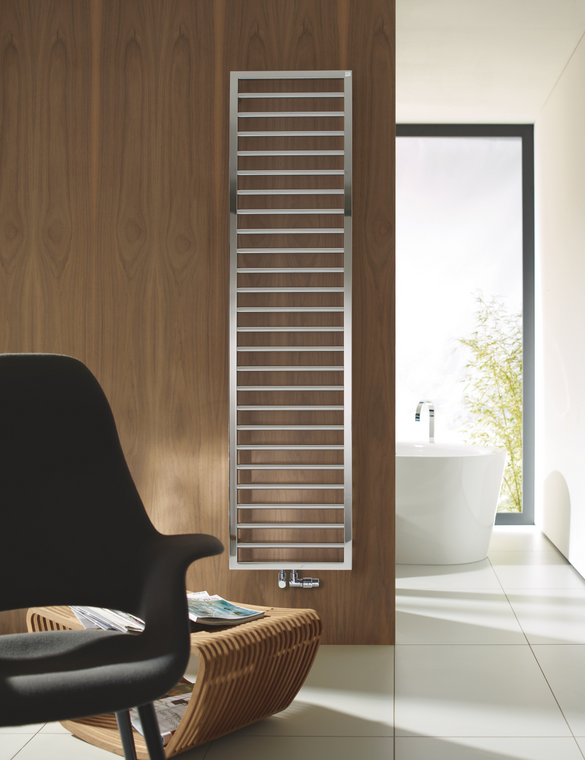 Rendering Zehnder Subway Decorative radiator Front view