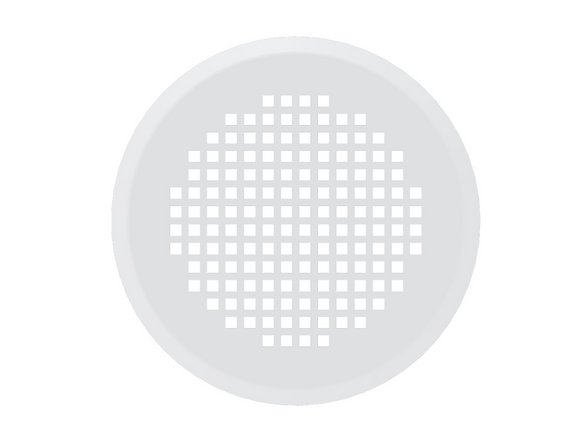 Rendering Zehnder ComfoGrid CLRF/TVA DN125 round Comfortable indoor ventilation Angled view