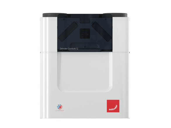 Cut-Out Zehnder ComfoAir Q350 TR Comfortable indoor ventilation Front view