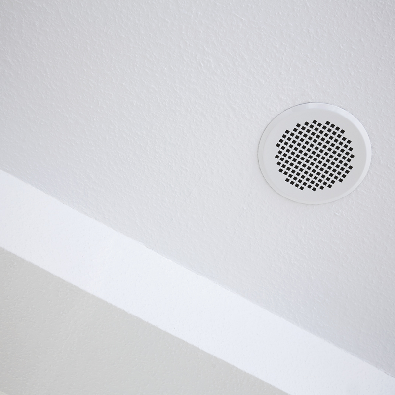 Reference Zehnder ComfoGrid CLRF/TVA DN125 round Comfortable indoor ventilation Front view