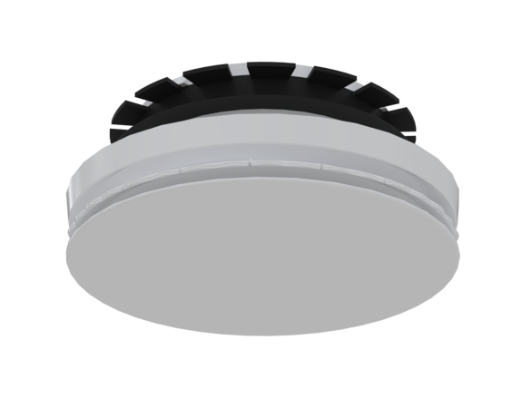 Rendering Zehnder ComfoValve Luna S125 Comfortable indoor ventilation Angled view