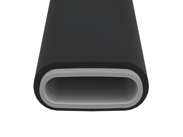 Rendering Zehnder ComfoTube Therm FL51 Comfortable indoor ventilation Angled view