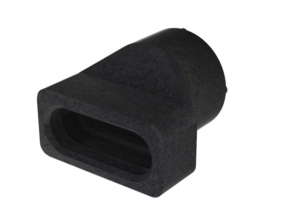 Rendering Zehnder ComfoFit Therm Comfortable indoor ventilation Angled view