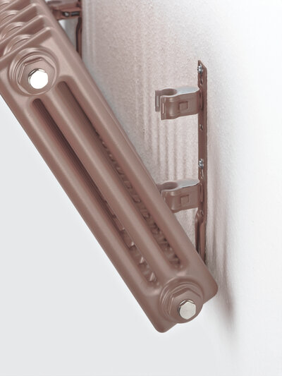 Cut-Out Zehnder Charleston Decorative radiator Angled view