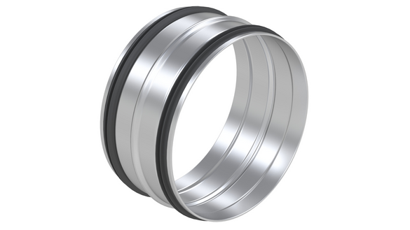 Rendering Zehnder ComfoFit nipple CP Comfortable indoor ventilation Angled view