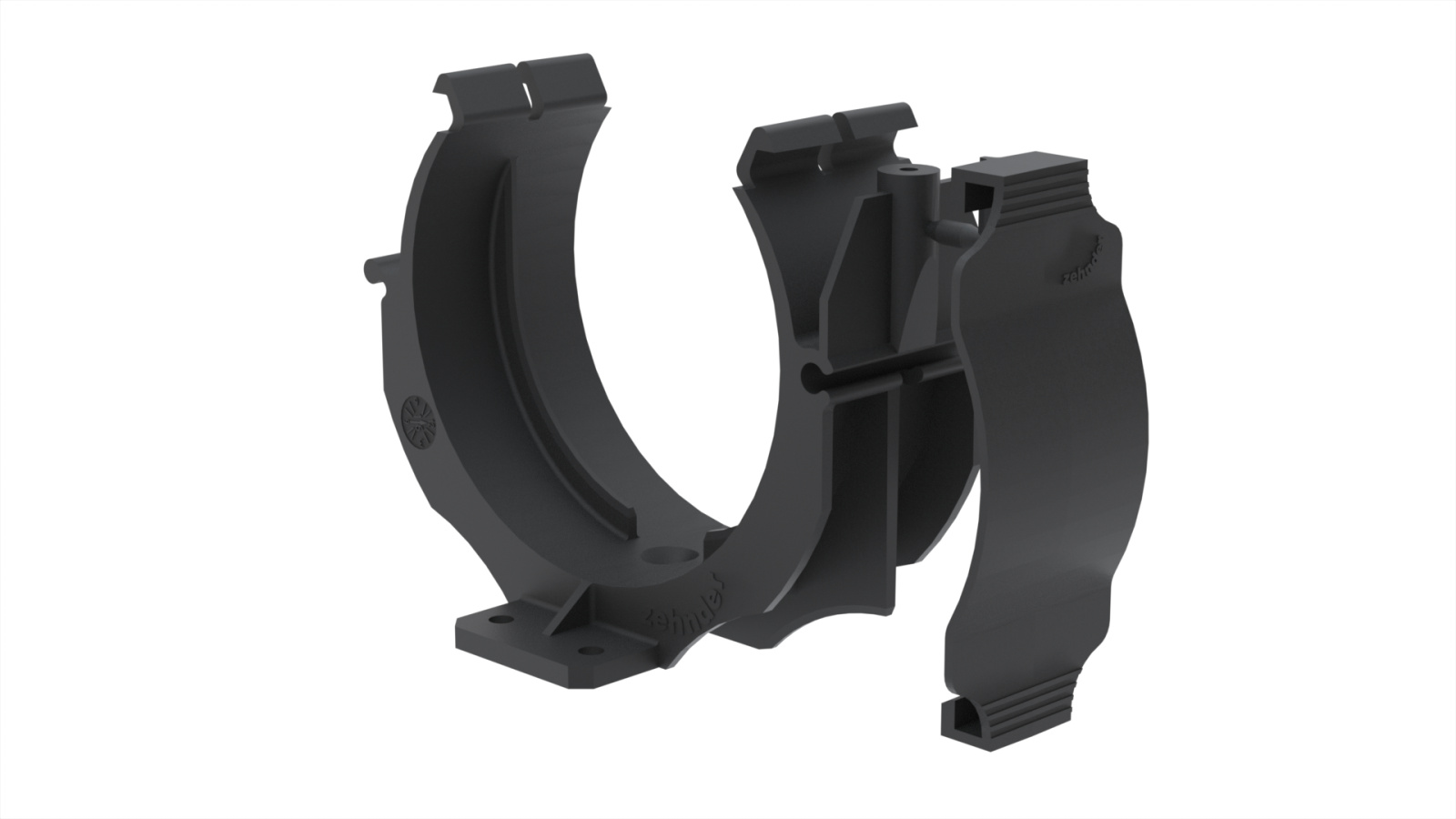 Cut-Out Zehnder ComfoFix Link CT Comfortable indoor ventilation 3D view