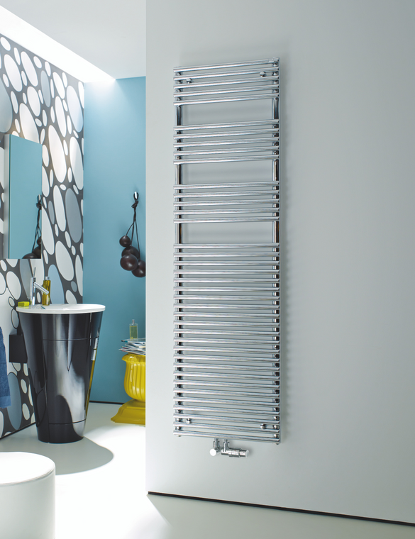 Rendering Zehnder Forma Spa Decorative radiator Front view