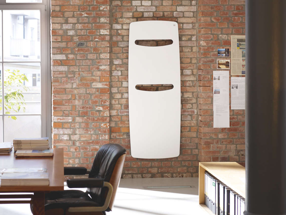 Rendering Zehnder Vitalo Spa Decorative radiator Front view