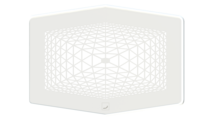 Rendering ComfoGrid CLD Design line Comfortable indoor ventilation Top view