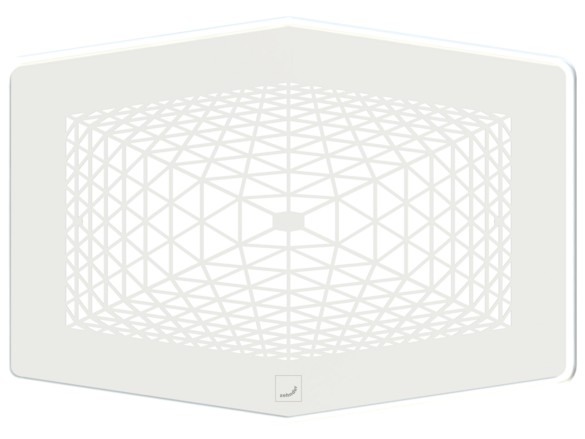 Rendering ComfoGrid CLD Design line Comfortable indoor ventilation Top view