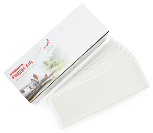 Zehnder-CSY-filter-box-10pcs_shadow2.jpg Cut-Out Comfortable indoor ventilation Angled view