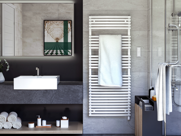 Rendering Zehnder Forma Spa Decorative radiator 