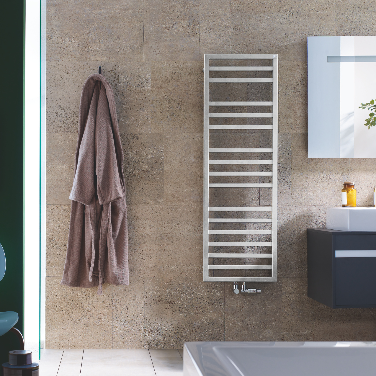 Rendering Zehnder Quaro Spa Decorative radiator 